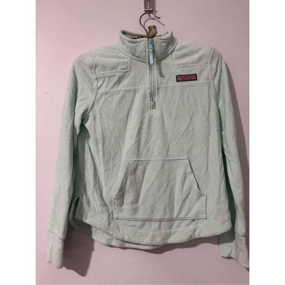 Vineyard Vines Shep shirt quarter zip M 10-12
